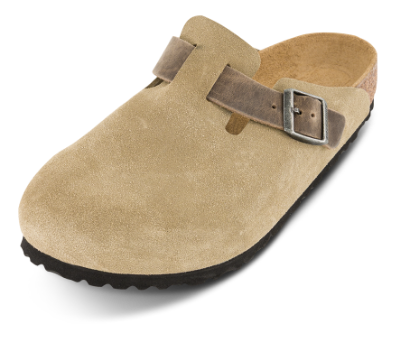 Birkenstock Boston Original Clogs Regular Faded Khak Green 1031557