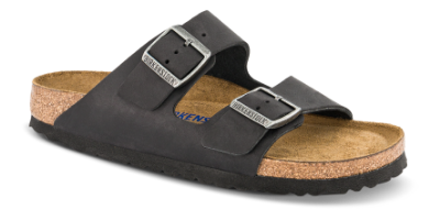 Birkenstock Arizona Soft Sandal Narrow Sort 0752483