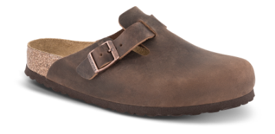 Birkenstock Boston med Regular Soft fodseng Oil-læder Habana