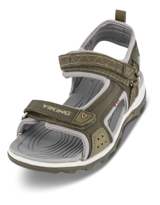 Viking Barnesandal Grønn 3-46631 SANDOEY