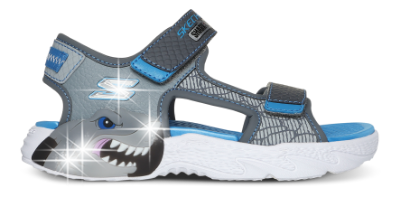 Skechers S-Lights Creature-Splash Sandal Grå 400614L
