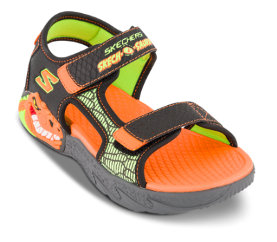 Skechers S-Lights Creature Splash Sandal Svart 400614L