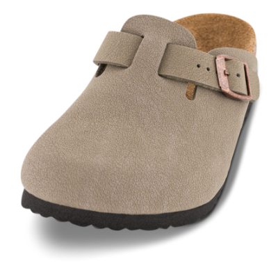 Birkenstock Kids Boston Original Clog Narrow Stone Grå 1029357