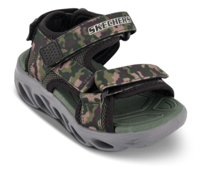 Skechers S-Lights Hypno-Splash Sun Breaks Sandal Sort 400077L