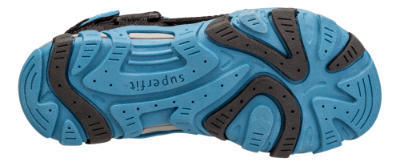 SuperFit barnesandal sort/blå 400101