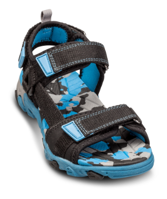 SuperFit barnesandal sort/blå 400101