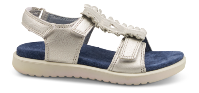 ECCO 700222 børnesandal grå metallic FLORA