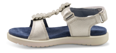 ECCO 700222 børnesandal grå metallic FLORA