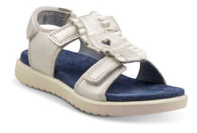 ECCO 700222 børnesandal grå metallic FLORA