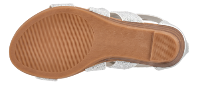 mia maja børnesandal sølv