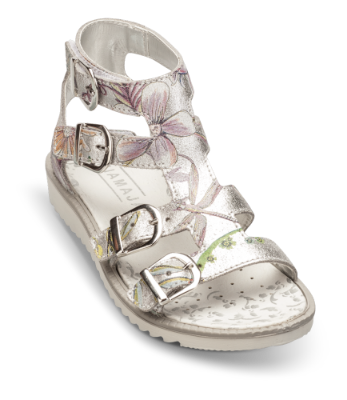 Mia Maja barnesandal sølv