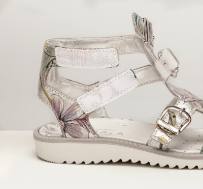 Mia Maja barnesandal sølv