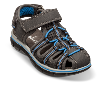 Skofus børnesandal grå