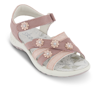 Skofus børnesandal rosa