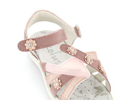 Skofus børnesandal rosa