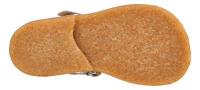Skofus børnesandal sølv