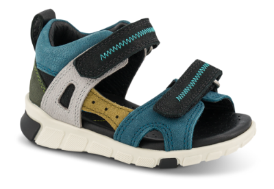 ECCO Babysandal Blå 76114160080  MINI STRI