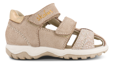Skofus Børnesandal Guld 4836100101
