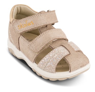 Skofus Børnesandal Guld 4836100101