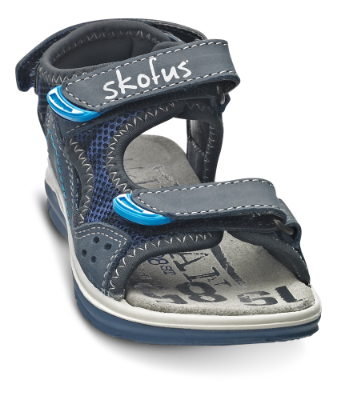 Skofus børnesandal  blå