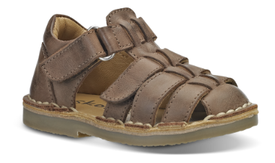 Skofus børnesandal brun