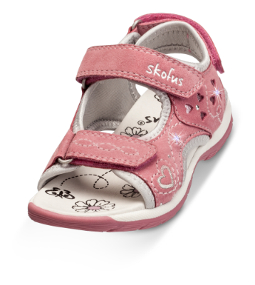 Skofus barnesandal pink