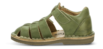 Skofus børnesandal grøn