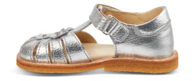 Skofus barnesandal sølv