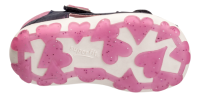 SuperFit børnesandal blå/rosa 409040