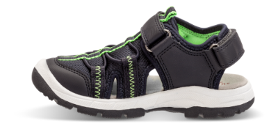 SuperFit barnesandal blå/lime 409025