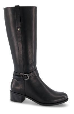 B&CO Lang damestøvle Sort 5210500310