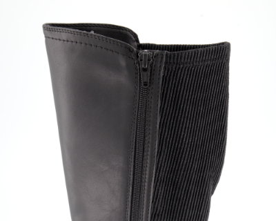 Jana Softline lang damestøvlett sort 8-8-25560-23