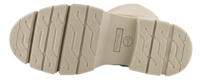 Tamaris Kraftige damestøvletter Beige 1-1-25622-27