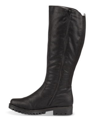 Rieker lang damestøvlett sort 78554 00 | Skoringen 78554 00 (Black) (999 kr) Rieker |