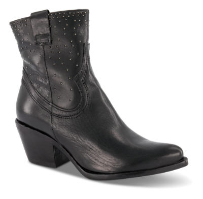 B&CO Kort damestøvle Sort 5250500311