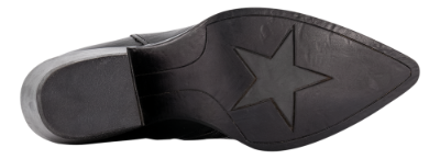 B&CO Kort damestøvle Sort 5250500311