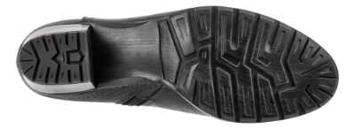 B&CO kort damestøvlett sort