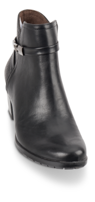 B&CO kort damestøvlett sort