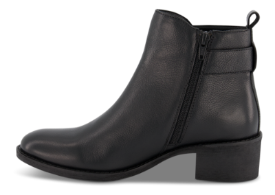 B&CO Korte damestøvletter Sort 5250502510