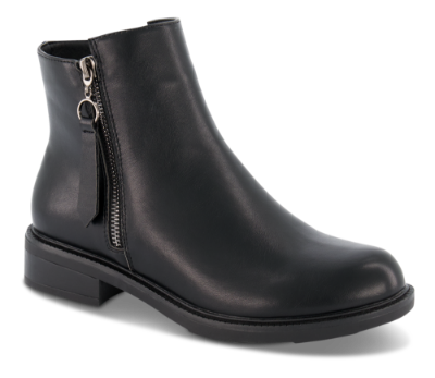 B&CO Korte damestøvletter Svart 5250503010