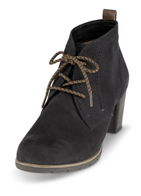 Marco Tozzi kort damestøvlette navy 2-2-25107-33