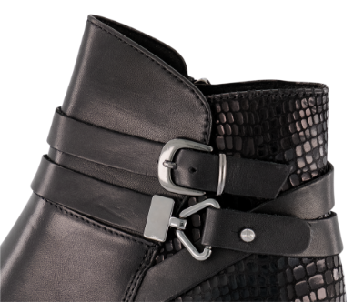 Caprice Korte damestøvletter Sort 9-9-25306-25