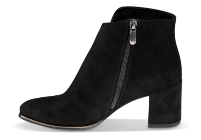 Marco Tozzi kort damestøvlett sort 2-2-25095-23