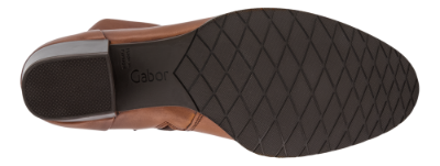 Gabor kort damestøvlett brun 5283352