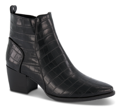 Marco Tozzi Korte damestøvletter Sort 2-2-25045-35