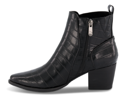 Marco Tozzi Korte damestøvletter Sort 2-2-25045-35