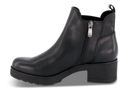Marco Tozzi Korte damestøvletter Sort 2-2-25806-35
