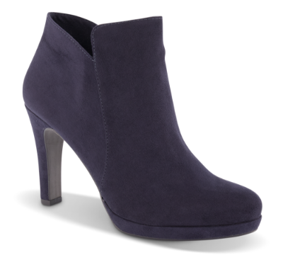 Tamaris kort damestøvlett navy 1-1-25316-23