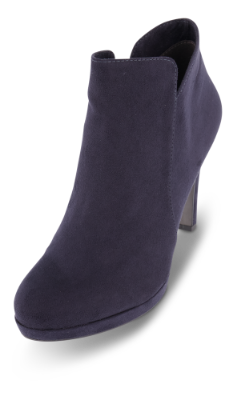 Tamaris kort damestøvlett navy 1-1-25316-23