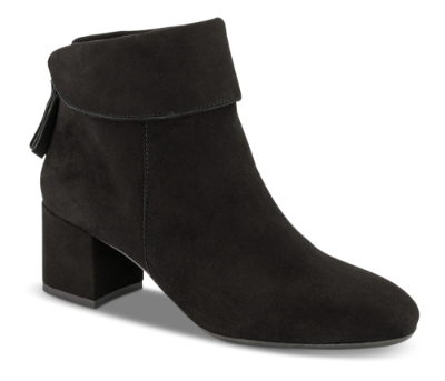 B&CO Kort damestøvle Sort 5252100110